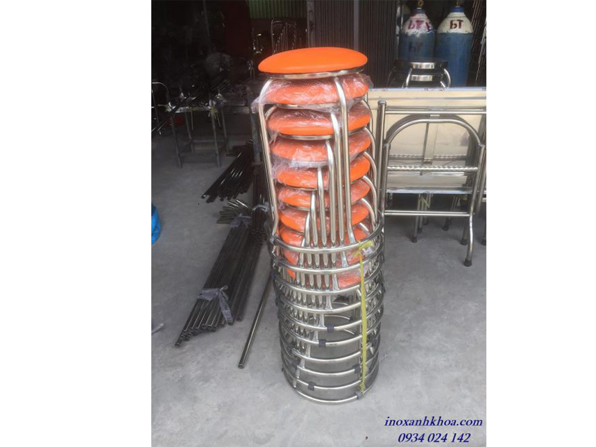 XƯỞNG SẢN XUẤT GHẾ INOX GÍA RẺ – INOX ANH KHOA