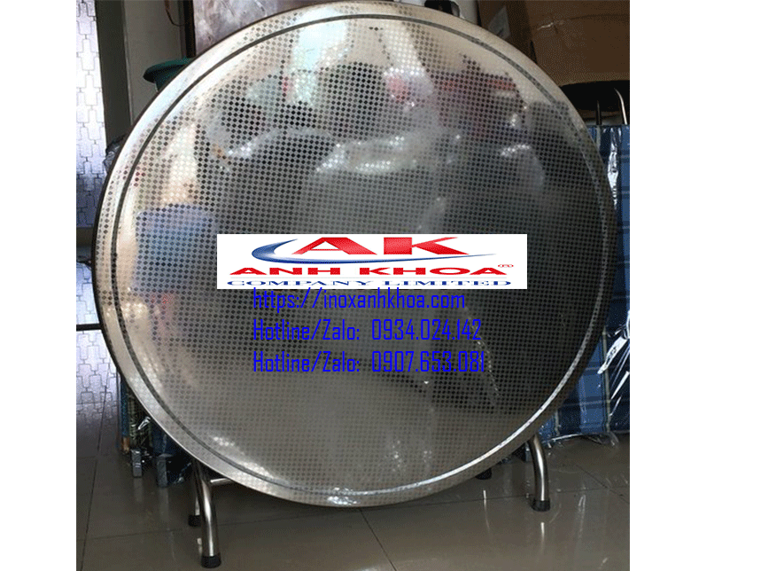 BÀN TRÒN INOX ANH KHOA