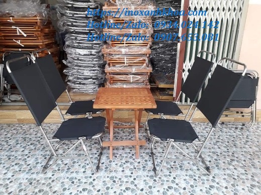 ĐỊA CHỈ SẢN XUẤT SỈ GHẾ XẾP LƯỚI INOX CÀ PHÊ