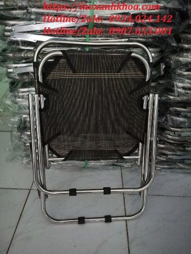 XƯỞNG GHẾ XẾP LƯỚI INOX (LƯNG CAO, LƯNG THẤP) GIÁ RẺ
