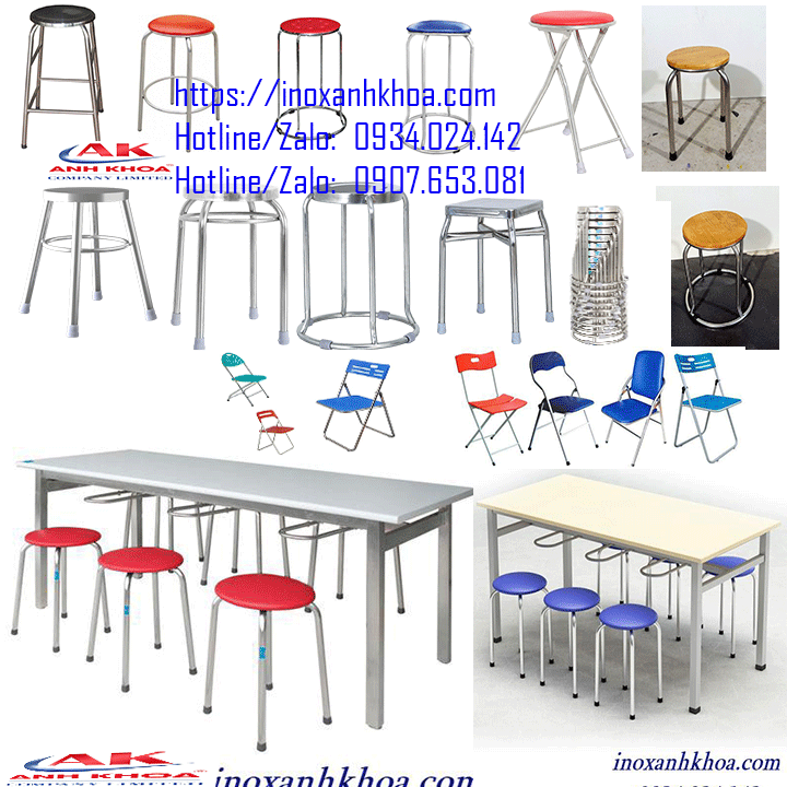 BÀN INOX VUÔNG CHÂN SẮT