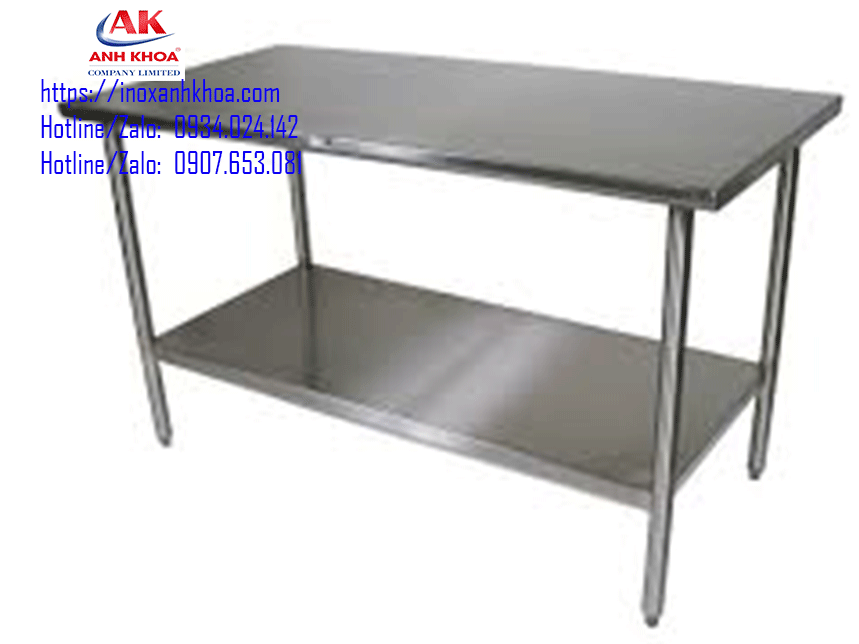 BÀN SƠ CHẾ INOX