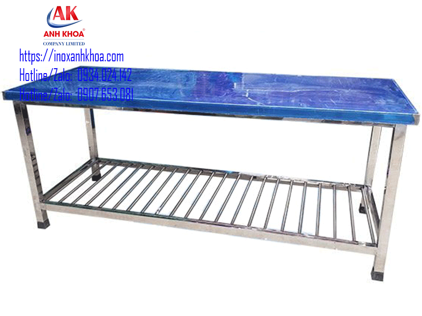 BÀN SƠ CHẾ INOX