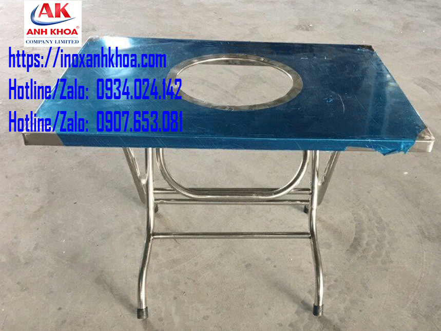 Bàn inox quán lẩu 