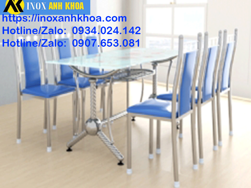 GHẾ XẾP INOX BỌC NỆM CAO CẤP