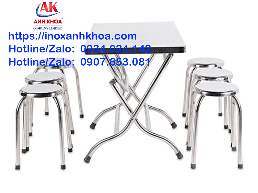 Ghế Inox Tròn
