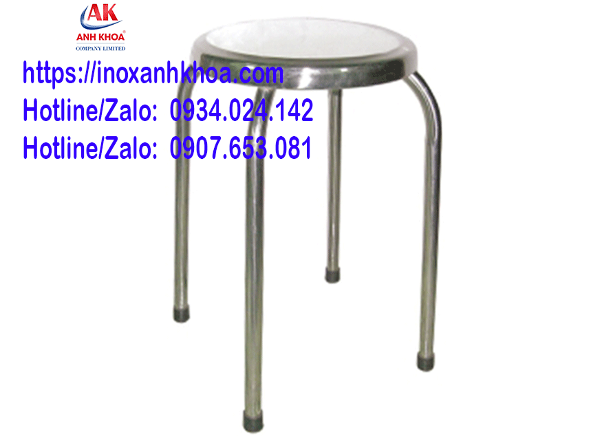 Ghế Đôn Inox Giá Rẻ
