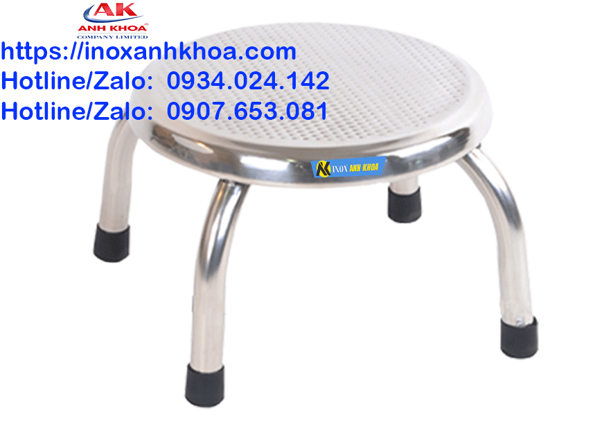 Ghế Đẩu Lùn Inox