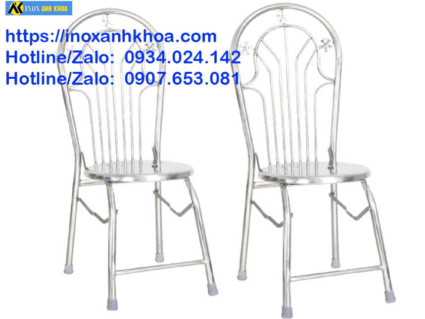 Ghế Xếp Nệm Inox