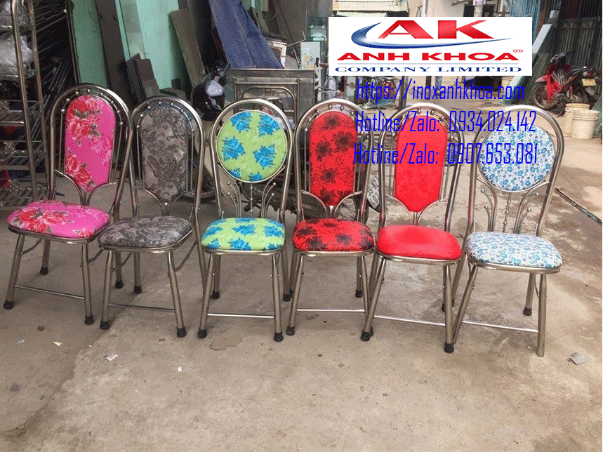 Mẫu Ghế Xếp Inox Giá Rẻ
