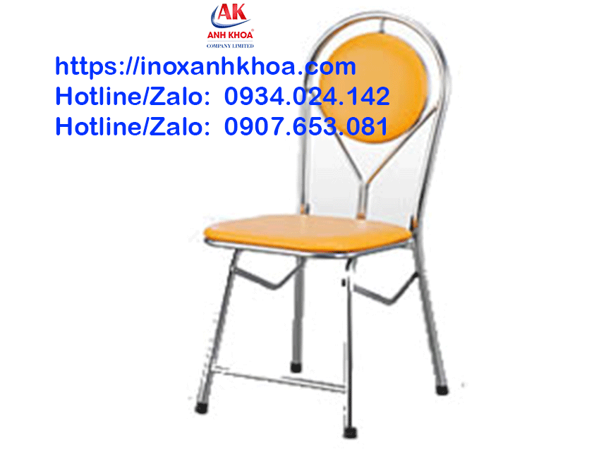 Ghế Inox Xếp Cao Cấp