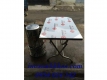 BÀN GHẾ INOX VUÔNG