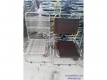 GHẾ XẾP LƯỚI CÀ PHÊ INOX LƯNG THẤP