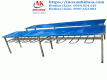 Bàn inox công nghiệp có móc treo 16 ghế