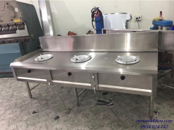 BẾP Á CÔNG NGHIỆP 3 HỌNG