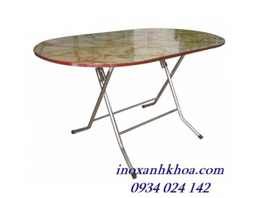 BÀN INOX MẶT NHỰA COMBOSIT