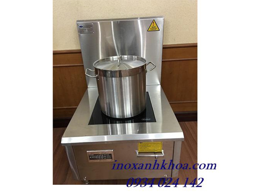 BẾP ĐIỆN TỪ CÔNG NGHIỆP ĐƠN MẶT PHẲNG INOX 304