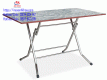 BÀN INOX CHỮ NHẬT MẶT BÀN NHỰA COMPOSITE