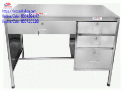 BÀN LÀM VIỆC INOX 