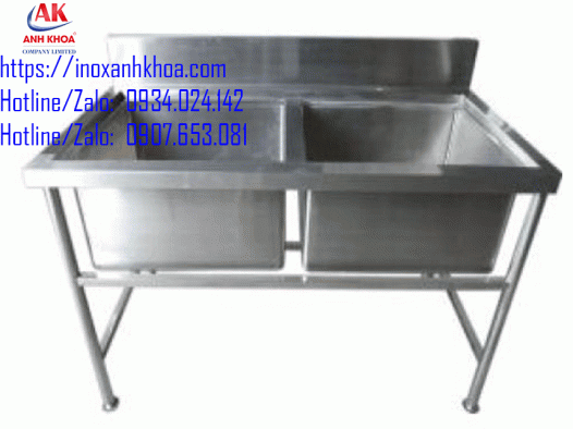CHẬU RỬA ĐÔI INOX