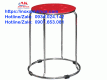 Ghế Đôn Inox Mặt Ghế Ngồi Nhựa