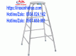 Ghế Inox Cao 1M6 Khung Tròn