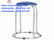Ghế Đôn Nệm Inox