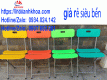 Ghế Xếp Ba Lá Nhựa 
