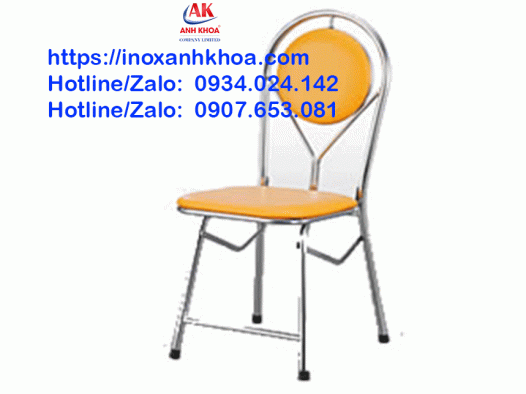 Ghế Inox Xếp Cao Cấp
