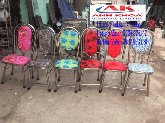 Mẫu Ghế Xếp Inox Giá Rẻ